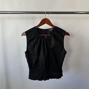 J.Crew Hyacinth top in cotton poplin size small.